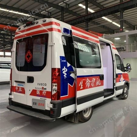 国五依维柯欧胜8AT旗舰款监护型救护车，120紧急型救护车，转运型救护车