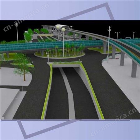 昆山市巴城镇形展科技技三维扫描仪空中自行车道三维建模钢结构测量