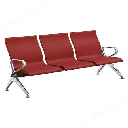 zhsj33三人位机场椅 客运站等候椅 PU公共排椅厂家