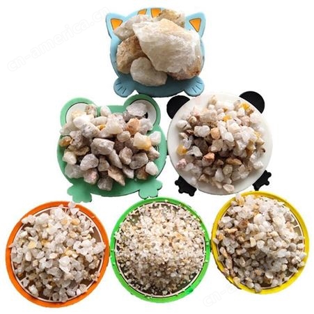 天然色石英砂 杂色石英砂 颗粒石英砂滤料 厂家供应各种型号