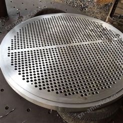 凯拓 蒸发器管板 压力容器管板 大型管板厂家 大口径管板
