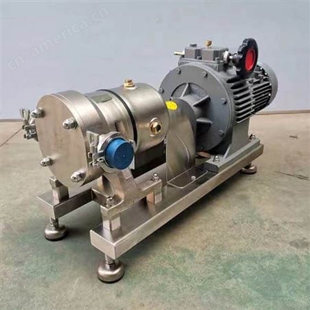 茁博机械定制生产不锈钢双螺杆泵 机油输送泵