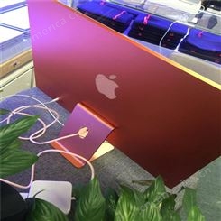 台式电脑 超薄一体机电脑 办公家用游戏台式机 苹果款