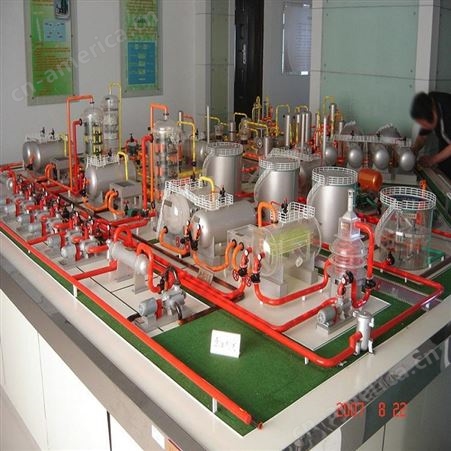 专业展览模型生产定制 常规游梁抽油机 采油站模型 抽油机模型 土库曼模型 强联模型
