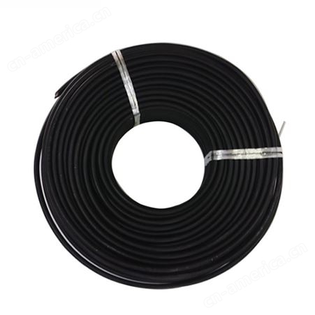 光伏发电专用电缆 光伏直流铜芯线 TUV光伏线 红黑光伏线 双支光伏线 光伏电缆