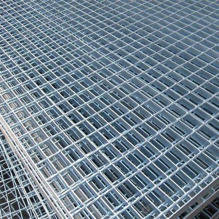 山东热镀锌钢格栅厂家 钢构平台钢格板塔步 防滑格栅板排水沟盖板 润隆支持定制