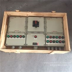 资阳煤气收发站防爆箱BXQ69防爆动力电磁起动配电箱