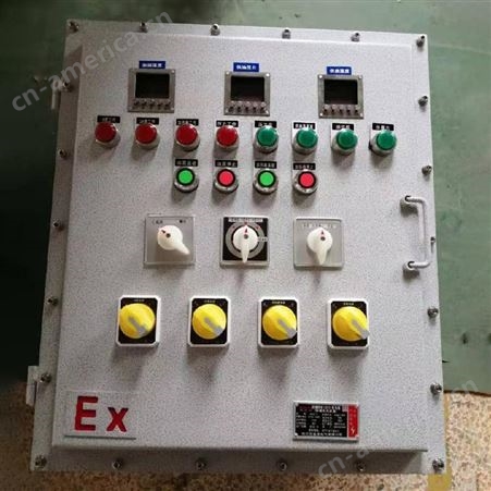 甲类仓库防爆控制箱BXK58-T 防爆变频器控制箱带PLC