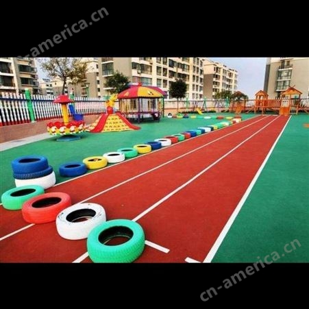 篮球场塑胶地板 幼儿园彩色地面 硅PU材料 EPDM塑胶地坪 珅玖体育