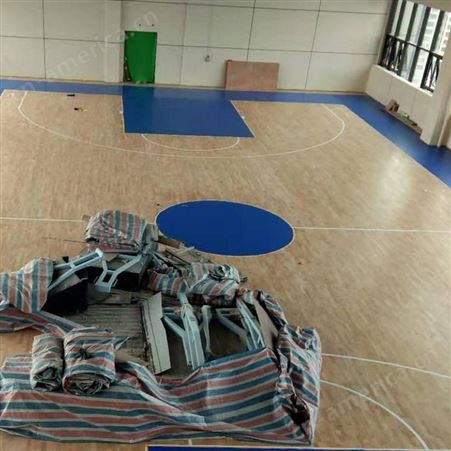 木质篮球地板施工公司，球场运动木地板，篮球场馆建设工程 广西星之健