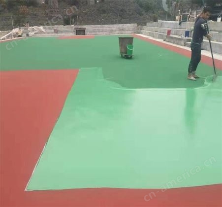 球场工程公司 广西崇左扶绥 彩色体育运动场 塑胶球场悬浮地板