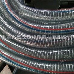 厂家PVC加厚复合防静电钢丝管 卸油管高压油管