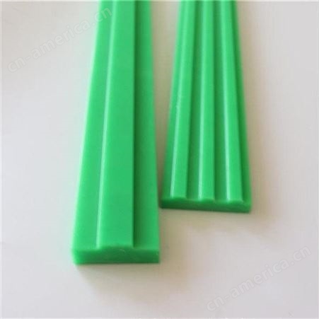 平行垫轨大C护栏 PE塑料垫条 塑料垫条链条导向件 厂家批发