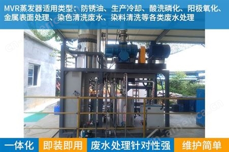 工业废水蒸发器硫酸铜废水2205材质蒸发结晶设备