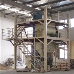 予正环保循环作业式干粉砂浆设备 专业定制沙浆设备