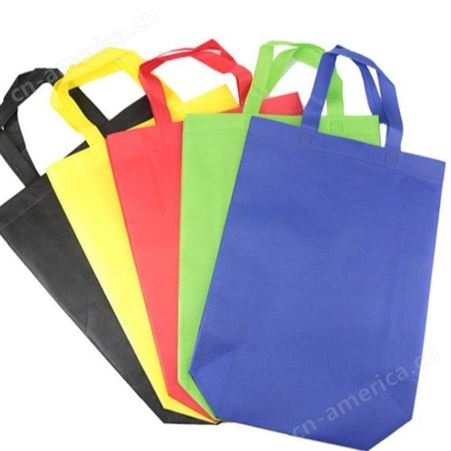 昆明无纺布袋定做-环保手提袋子订做折叠平口购物袋定制立体袋加印LOGO