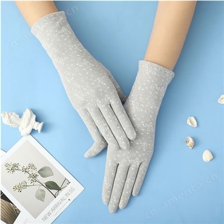 2021护手手套 按需定制 薄款棉质手套 睡觉保养手套 中长款棉质手套