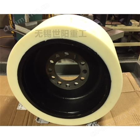 物流自动化聚氨酯承载轮行走轮包胶轮 重型摩擦轮 提升机胶轮定制