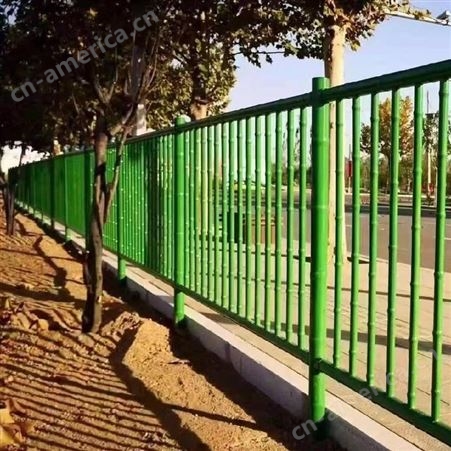 篱笆仿竹护栏围栏用A长沙篱笆仿竹护栏围栏用A不锈钢篱笆仿竹护栏厂家 奥焱