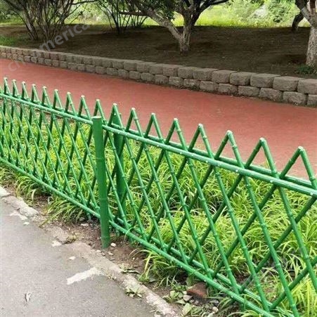 彩色仿竹篱笆护栏 菜园栅栏仿竹篱笆围栏 奥焱 可加工定制