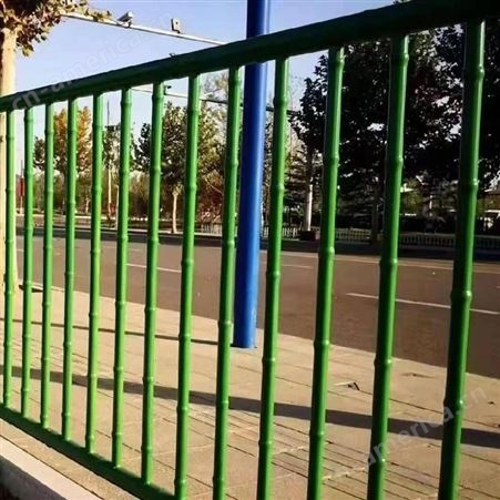 篱笆绿色仿竹护栏围栏A南安篱笆绿色仿竹护栏围栏A篱笆绿色仿竹护栏厂家批发 奥焱