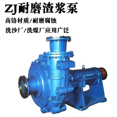 麒瑞泵业100ZJ50渣浆泵卧式立式高效节能操作简单各种场地供用