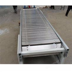河南传送机 鼎泰厂家定制非标不锈钢链板输送机