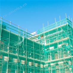 室外建筑网 迈希尔网业 工地防护聚酯建筑网 建筑防护网