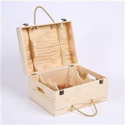 实木酒盒订制 实木酒盒 库存充足 晨木
