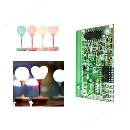 时尚小夜灯PCB线路板定制设计生产 卡通小夜灯电路板方案