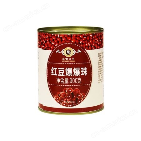 米雪公主 红豆爆爆珠供应 普洱奶茶原料厂家批发