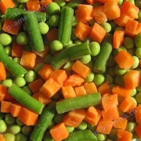保质期长什锦速冻混合蔬菜 冷冻混合蔬菜厂家供应 绿拓食品