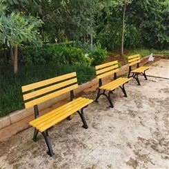 小区公园塑钢座椅价格 园林椅休闲椅供应厂家河北元鹏