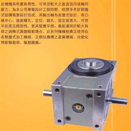 250DF凸緣型分割器,SKD中国台湾赛福高速精密间歇分割器凸轮分割器