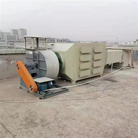 PP活性炭吸附箱 工业废气吸附装置 抽屉式活性炭箱 山东业创