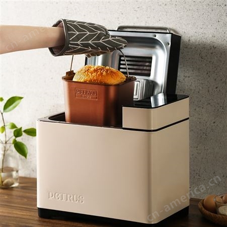 柏翠PE9600WT面包机家用全自动小型多功能烤早餐吐司揉和面机发酵