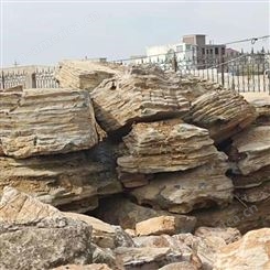 吨位千层石龟纹石假山工程 安徽石材原产地