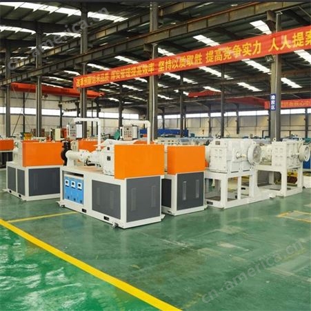 旭朗公司生产 硅橡胶管挤出机 65橡胶管挤出机 橡胶管挤出设备