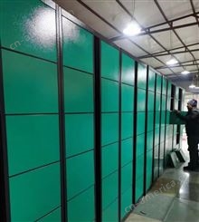 哈尔滨亚峰厂家生产健身房多门智能寄存柜 定制钢制餐具柜
