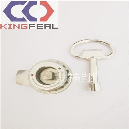 优质304不锈钢压缩式门锁 固定间距 外四角伸缩锁 KFYSG-2848S
