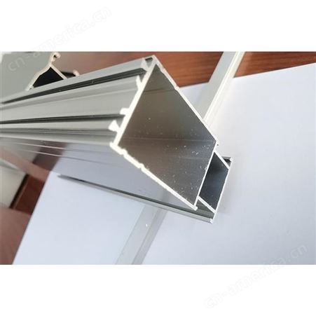 铝合金门窗边框加工 断桥铝合金精密切割 感钊挤压工业铝型材厂家
