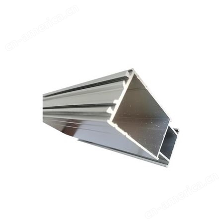 铝合金门窗边框加工 断桥铝合金精密切割 感钊挤压工业铝型材厂家