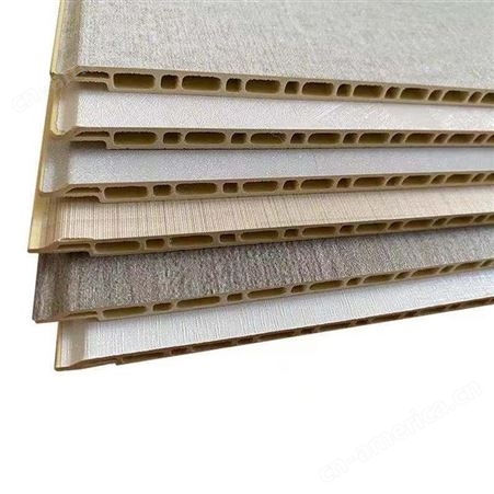 竹木纤维集成墙板 有沐 生态木护墙板 岳阳市生态木竹木纤维板厂家