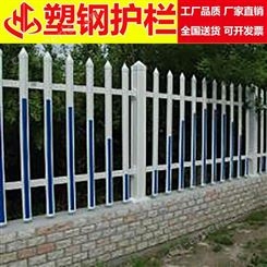  塑钢护栏 华工 pvc材质栅栏 喷塑草坪护栏 锌钢市政围栏生产厂家