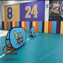 宁波市少儿篮球馆环保防撞墙材-球馆防撞墙贴自粘软包护墙板