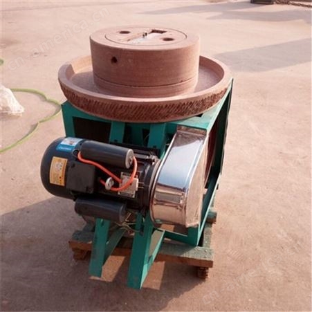 大中小型石磨芝麻酱机 全自动五谷杂粮石磨机 电动肠粉米浆磨浆机