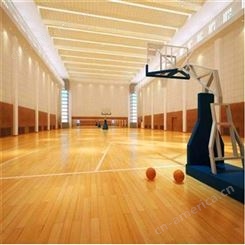 运动木地板 篮球场馆木地板 羽毛球场体育馆 学校舞蹈教室 枫木实木运动木地板