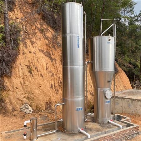 农村一体化净水器 用于污水处理 非直饮 不锈钢材质 包安装