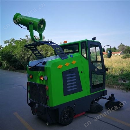 驾驶式四轮电动扫地车 机械工业场区商用清扫机