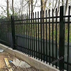 广西围栏护栏 pvc围墙围挡 凯万 小区锌钢护栏